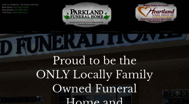 parklandfuneralhome.com