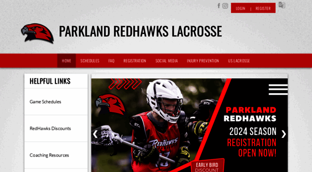 parklandlacrosse.com