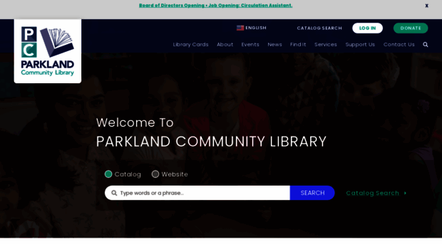 parklandlibrary.org