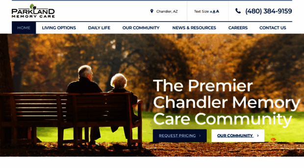 parklandmemorycare.com