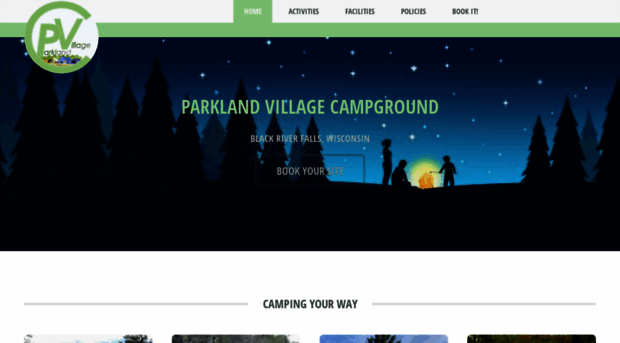 parklandvillagecampground.com