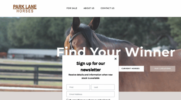 parklanehorses.com