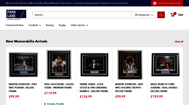 parklanememorabilia.co.uk