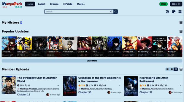 parkmanga.net