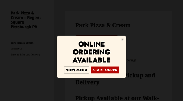 parkpizzacream.com