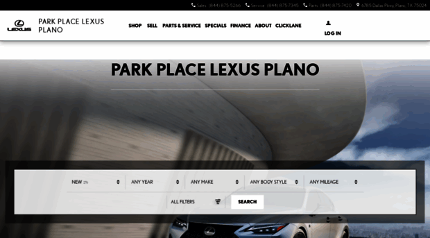 parkplacelexusplano.com