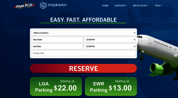 parkplusairportparking.com