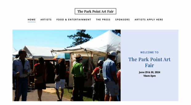 parkpointartfair.org