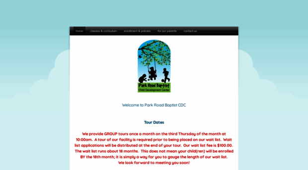 parkroadbaptistcdc.org