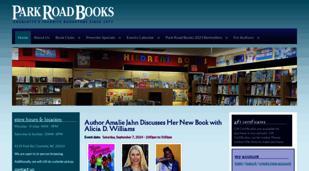 parkroadbooks.com