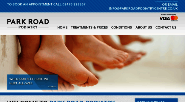 parkroadpodiatrycentre.co.uk