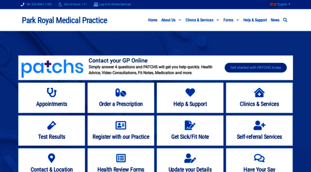 parkroyalmedicalpractice.nhs.uk