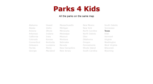 parks4kids.net