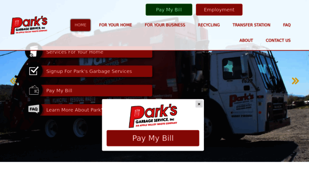 parksgarbage.com