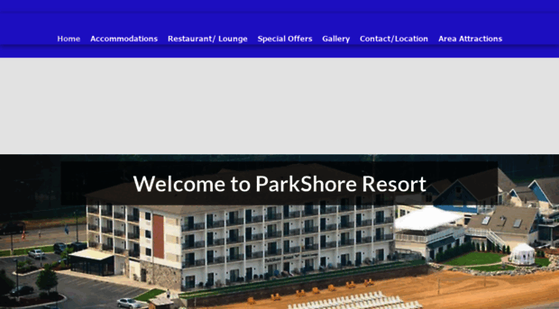 parkshoreresort.com