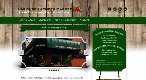 parksidefarmersmarket.com