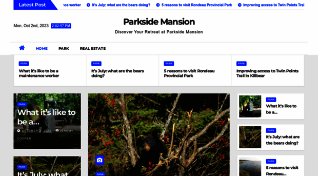 parksidemansion.com