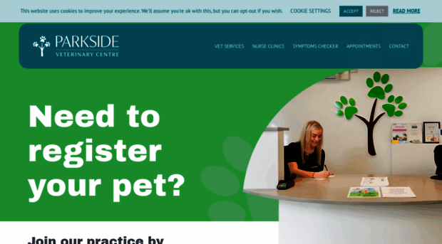 parksidevet.com