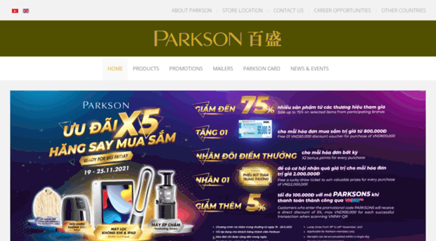 parkson.com.vn