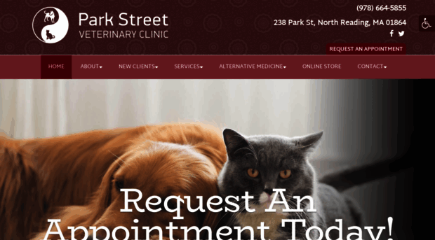parkstreetvet.com