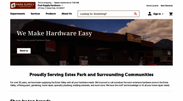 parksupplyhardware.com