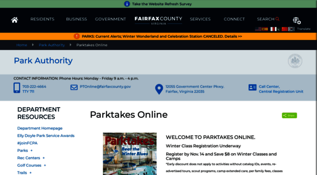 parktakes.fairfaxcounty.gov