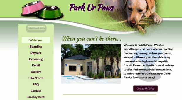 parkurpaws.com