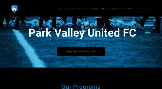 parkvalleyunitedfc.org