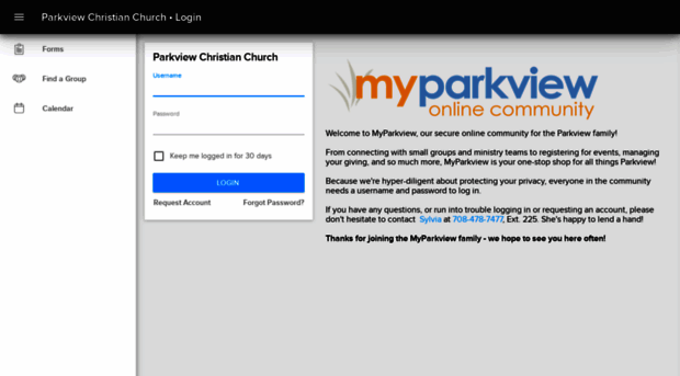 parkviewchurch.ccbchurch.com