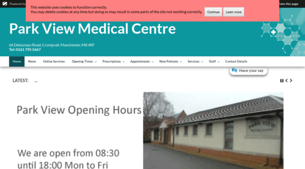 parkviewmedicalcentre.nhs.uk