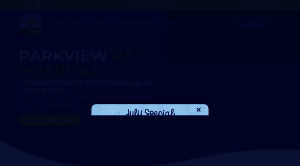 parkviewpetvet.com