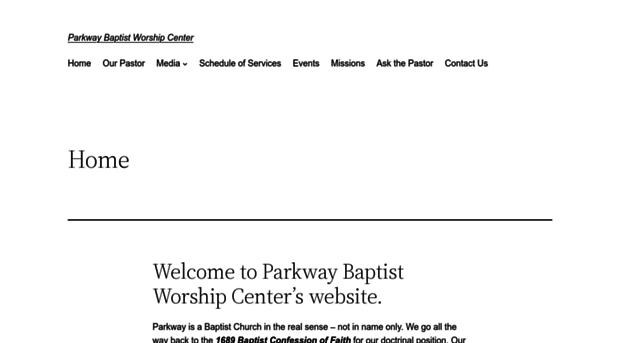 parkwaybaptistworshipcenter.org