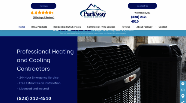 parkwayhvac.com