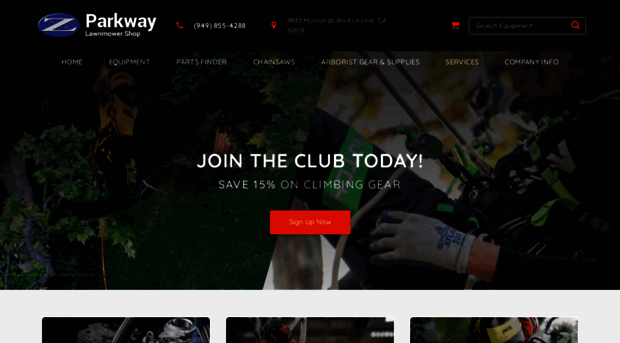 parkwaylawnmower.com