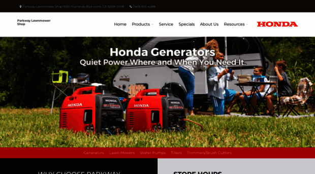 parkwaylawnmowershop.powerdealer.honda.com