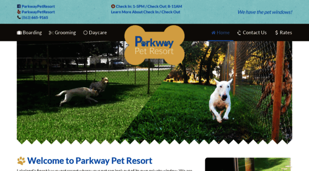 parkwaypetresort.com