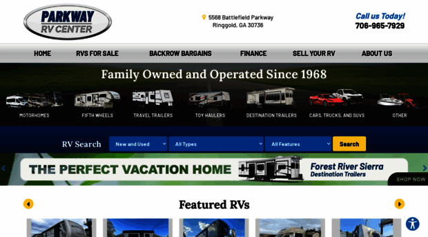 parkwayrvcenter.com