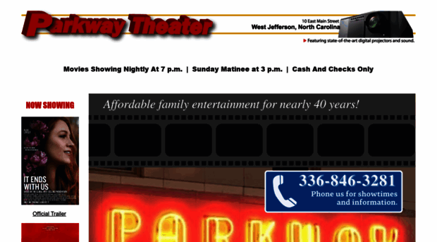 parkwaytheater.net