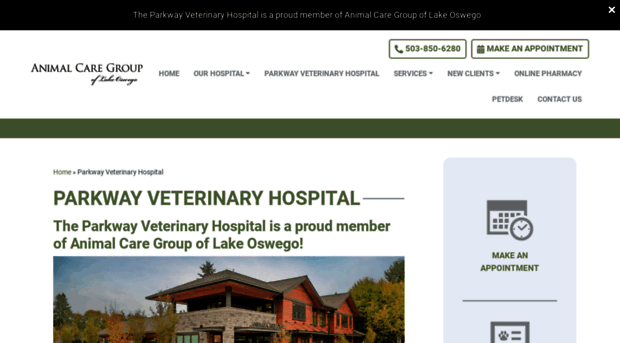 parkwayvet.com