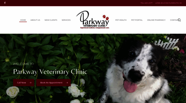 parkwayvetclinics.com