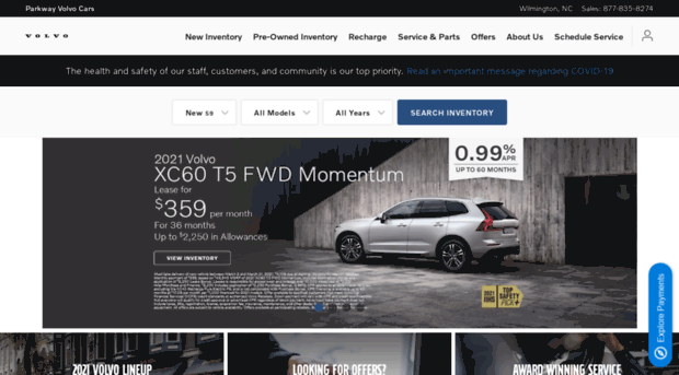 parkwayvolvocars.com