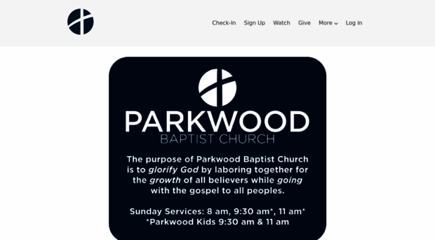 parkwoodonline.churchcenteronline.com
