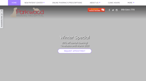 parkwoodvet.com