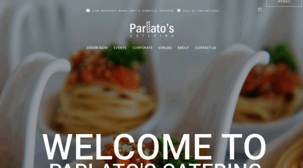 parlatoscatering.com