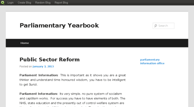 parliamentaryyearbook.blog.com