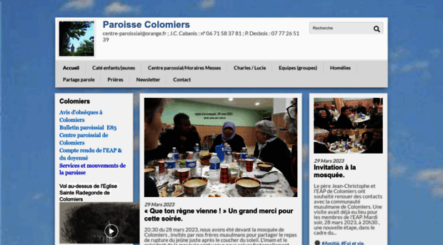 paroissecolomiers.com