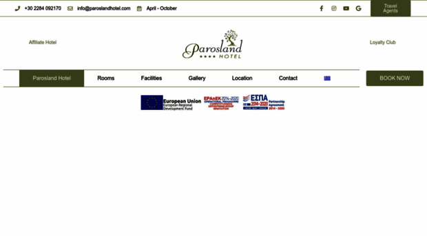 paroslandhotel.com