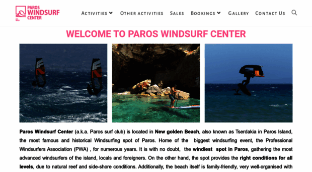 paroswindsurfcenter.com