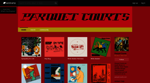 parquetcourts.bandcamp.com