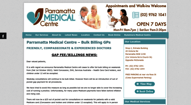 parramedicalcentre.com.au